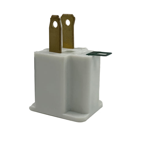 Projex Grounded 1 outlets Grounding Adapter 1 pk, Pack of 25