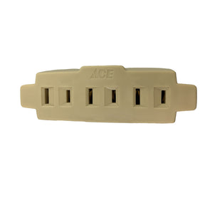Projex Polarized 3 outlets Adapter 1 pk, Pack of 10