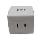 Projex Polarized 3 outlets Cube Adapter 1 pk, Pack of 10
