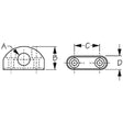 Fairlead 1/2" Nylon