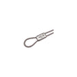 Chrome Plated Zinc Cable Clamp, Pair