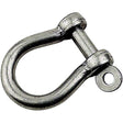 Seadog 147210 Stainless Steel Bow Shackle, 3/8″ Pin
