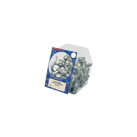 3/8" Galvanized Anchor Shackles, 30 Pieces