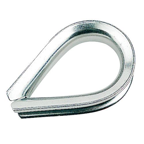 SeaDog 170005 Heavy Duty 3/16″ Diameter Thimble - Stamped 304 Stainless Steel