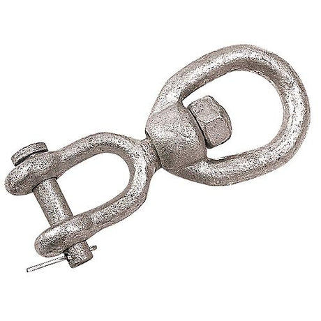 Sea-Dog 181210 Galvanized Jaw & Eye Swivel, 3/8″, Bulk
