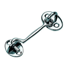 Chrome Brass Door Hook-3"
