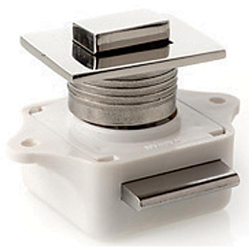 SeaDog 225310 Push Button Rim Latch - Square - Stainless/Plastic Housing