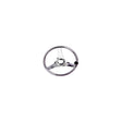 Sea-Dog 230323 3-Spoke Stainless Steering Wheel With Integral Knob, 13-1/2"