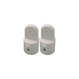 Sea-Dog 2731001 External Eye End, 7/8" Black, Pair