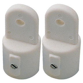 Sea-Dog 2731111 External Eye End, 3/4″ White, Pair