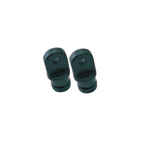 Internal Eye End, 7/8" Black, Pair