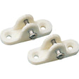 Lg Deck Hinge White 2/Cd