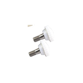Nylon Head Screw-1/4" -20 X 1/2", White Pr