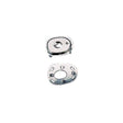 SeaDog 2991011 Canvas Socket & Back Plate, Nickel Plated Brass, 3 Sets