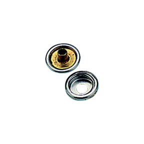 Sea-Dog 2991081 Snap Cap &amp; Socket, Nickel Plated Brass, 6 sets