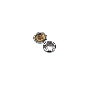 Sea-Dog 2991091 Snap Cap &amp; Socket, Nickel Plated Brass, 6 sets