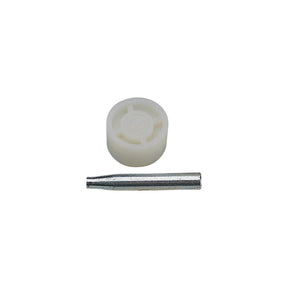 SeaDog 299120 Canvas Snap Hand Punch &amp; Base, Nickel Plated Brass