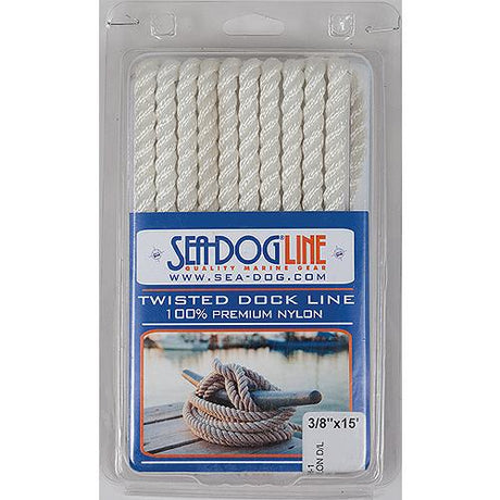 Sea Dog Premium Twisted Three-Strand Nylon Dock Line