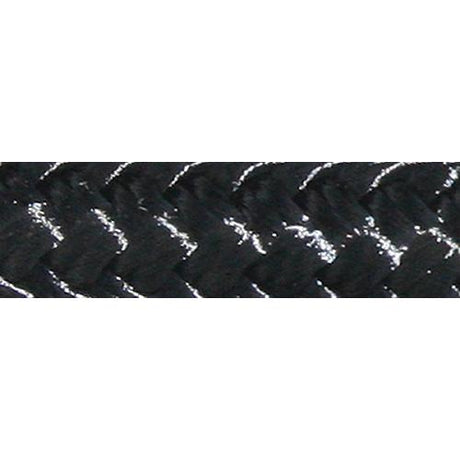 Sea Dog 302119025BK1 Premium Double Braided Nylon Dock Line, 3/4″ x 25'
