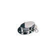 SeaDog 322070 Forged Brass Chrome Plated Chain Deck Pipe with Chain - #8 Fastener