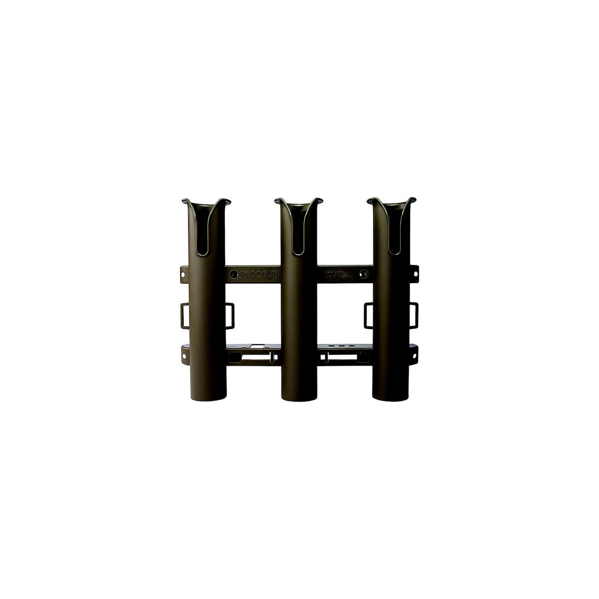SeaDog 3250341 Triple Threat Three Pole Rod Holder, Flat Dark Earth