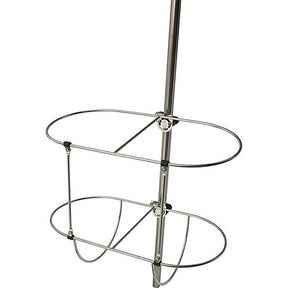 SeaDog Rail Mount Dual Boat Fender Holder Storage Rack - 7/8" to 1"