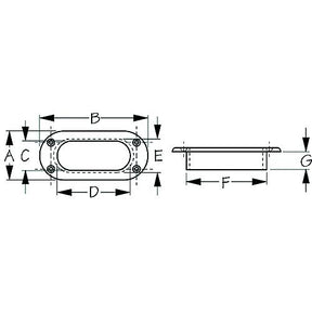 Sea-Dog 328160 Hawse Pipe