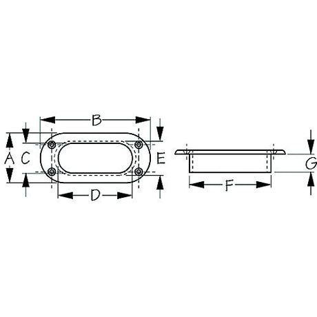 Sea-Dog 328160 Hawse Pipe