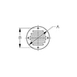 Sea-Dog 331600 Drain Cover, 3-1/4"