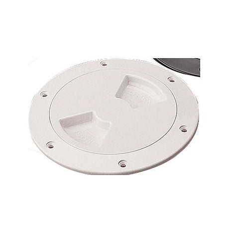 Seadog 3361521 Smooth Finish Quarter-Turn Deck Plate, White