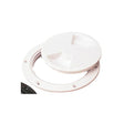 Sea-Dog 3371401 Screw Out Deck Plate, 4" White