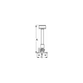 LED Fold Down All Around Pontoon Light, 9″