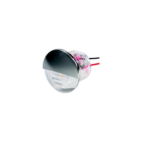 SeaDog 401270 LED Flush Mount Round Courtesy Light with Stainless Cover - White Finish