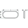 Seadog LED Surface Mount Courtesy Edge Light, Blue