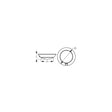 SeaDog 401757 Plastic 5 Red & 15 White LED Day & Night 12V Dome Light - #8 Fastener - White Finish