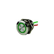 SeaDog 403060 Stainless 12/24V Multi Color LED Continuous Adjustment Memory Function Dimmer Switch w/On-Off Function