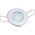 Sea-Dog 404330 LED Spring Mount 12V Overhead Light, Stainless Bezel w/Clear Lens