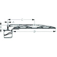 SeaDog Standard Wiper 12V Motor Kit - White Motor Finish - Includes Motor, 11" to 13" Arm &amp; 11" Blade