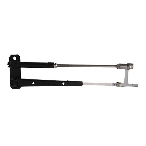 SeaDog Adjustable Pantographic Wiper Arm - 304 Stainless Steel - Black Finish