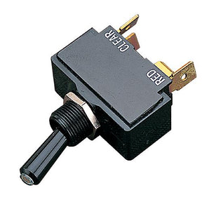 SeaDog 420122 Single Pole Single Throw 4 Terminal Blade Light Tip 12V 15 Amp Mom. On / Off Toggle Switch
