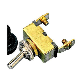 Toggle Switch On/Off--Brass