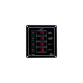 4 Switch Illiminated Switch Panel, Vertical