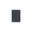 SeaDog 422800 Aluminum 6 Circuit Breaker Panel - 6-1/2" x 4-1/2" - Stamped Anodized Aluminum