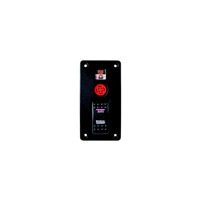 SeaDog 4230371 Bilge Pump Water Alarm Panel w/ Switch, 12V