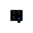 Seadog 424623-1 Water Resistant Toggle Switch Panel w/3 Switches &amp; Power Stocket