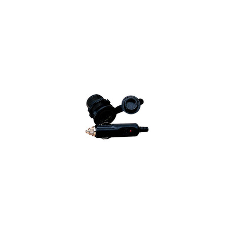 Sea-Dog 4261161 Deluxe Power Socket, Cap &amp; Plug, 12V