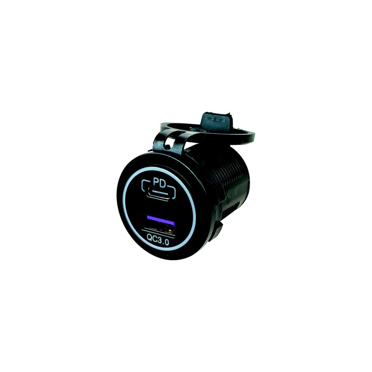SeaDog 4265101 Power Socket w/o Light -USB 3.0 &amp; USB-C