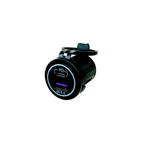 SeaDog 4265101 Power Socket w/o Light -USB 3.0 &amp; USB-C