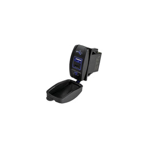 Sea-Dog 4265211 USB &amp; USB-C Rocker Switch Style Power Socket