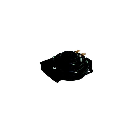 SeaDog 431310 Black Finish Hidden Mount 3 Amp 107 DB Mini Compact Horn - Powder Coated Steel